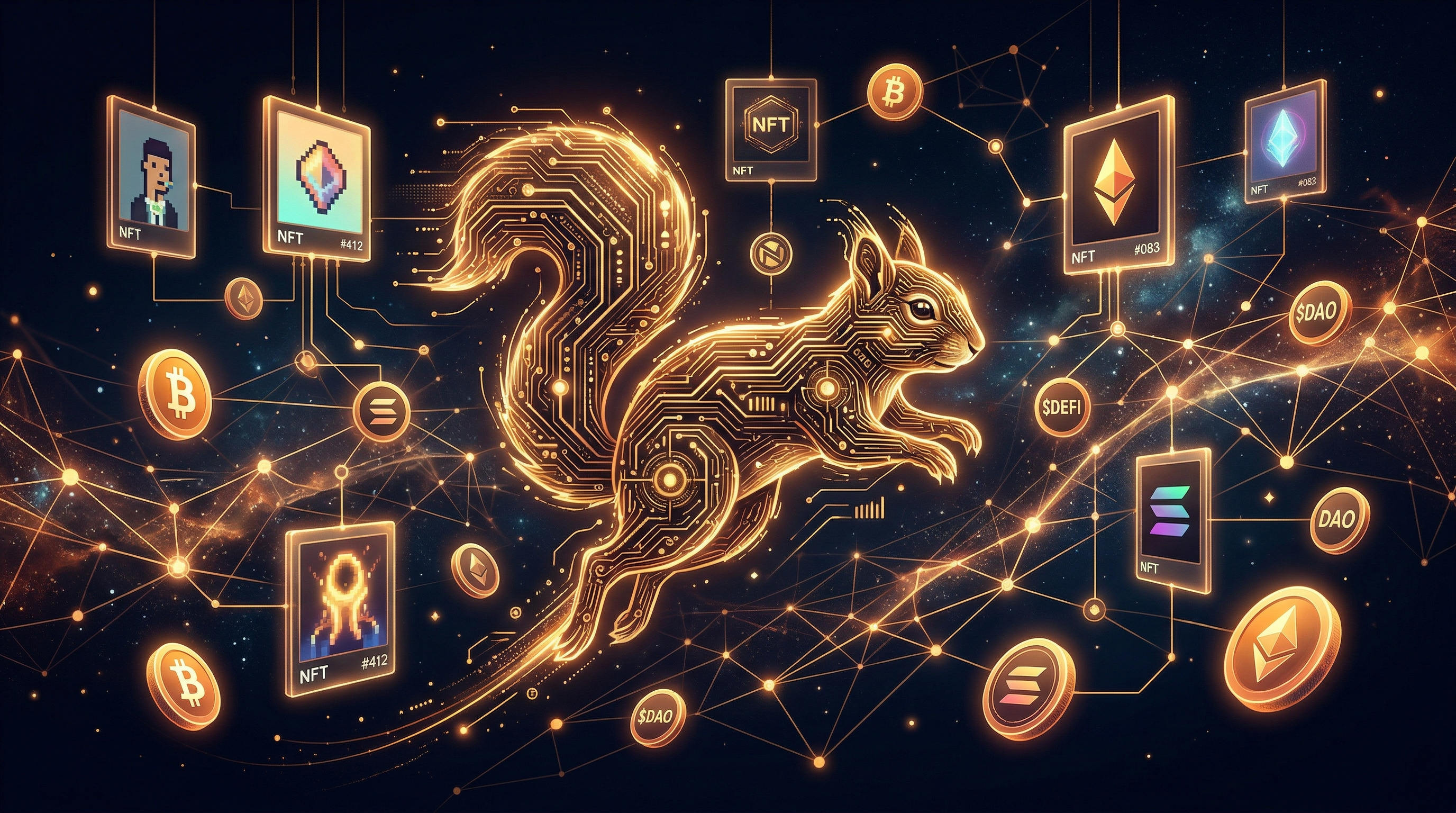 Kryptomókus Web3 art